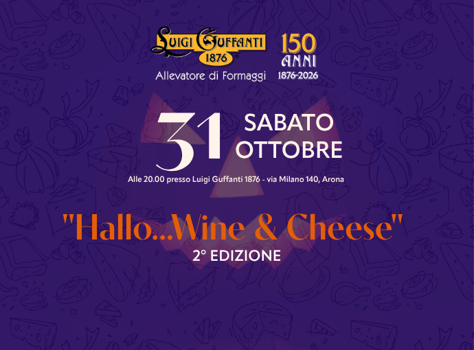 Cena: "Hallo…Wine and Cheese" - Sabato 31 ottobre