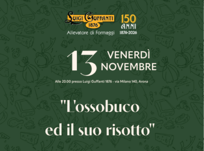 Cena: "L'ossobuco ed il suo risotto" - Venerdì 13 novembre